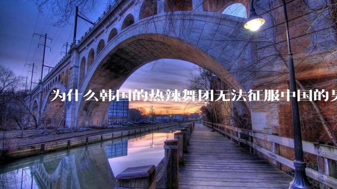 为什么韩国的热辣舞团无法征服中国的男性市场？？